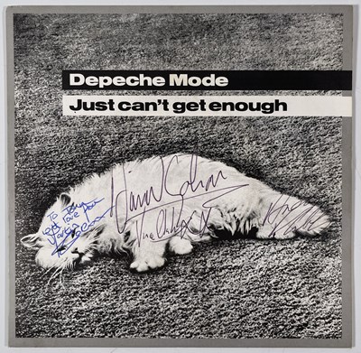 Lot 370 - DEPECHE MODE - FULLY SIGNED 7" SINGLE INC VINCE CLARK.