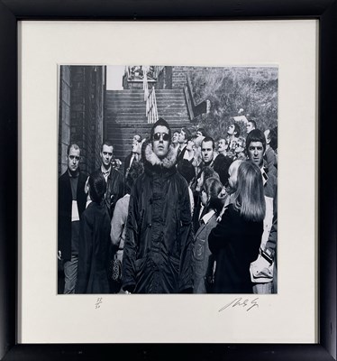 Lot 539 - OASIS - MICHAEL SPENCER JONES SIGNED 'D'YOU KNOW WHAT I MEAN' LIMITED EDITION PHOTO PRINT