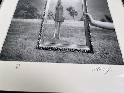 Lot 543 - OASIS - MICHAEL SPENCER JONES SIGNED 'WONDERWALL' LIMITED EDITION PHOTO PRINT