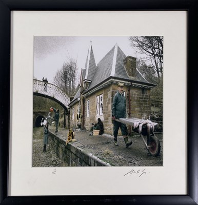 Lot 544 - OASIS - MICHAEL SPENCER JONES SIGNED 'SOME MIGHT SAY' LIMITED EDITION PHOTO PRINT