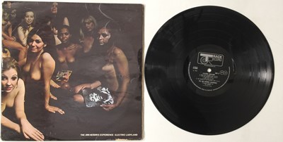 Lot 1012 - JIMI HENDRIX - ELECTRIC LADYLAND LP (ORIGINAL UK WHITE TEXT - 613009)