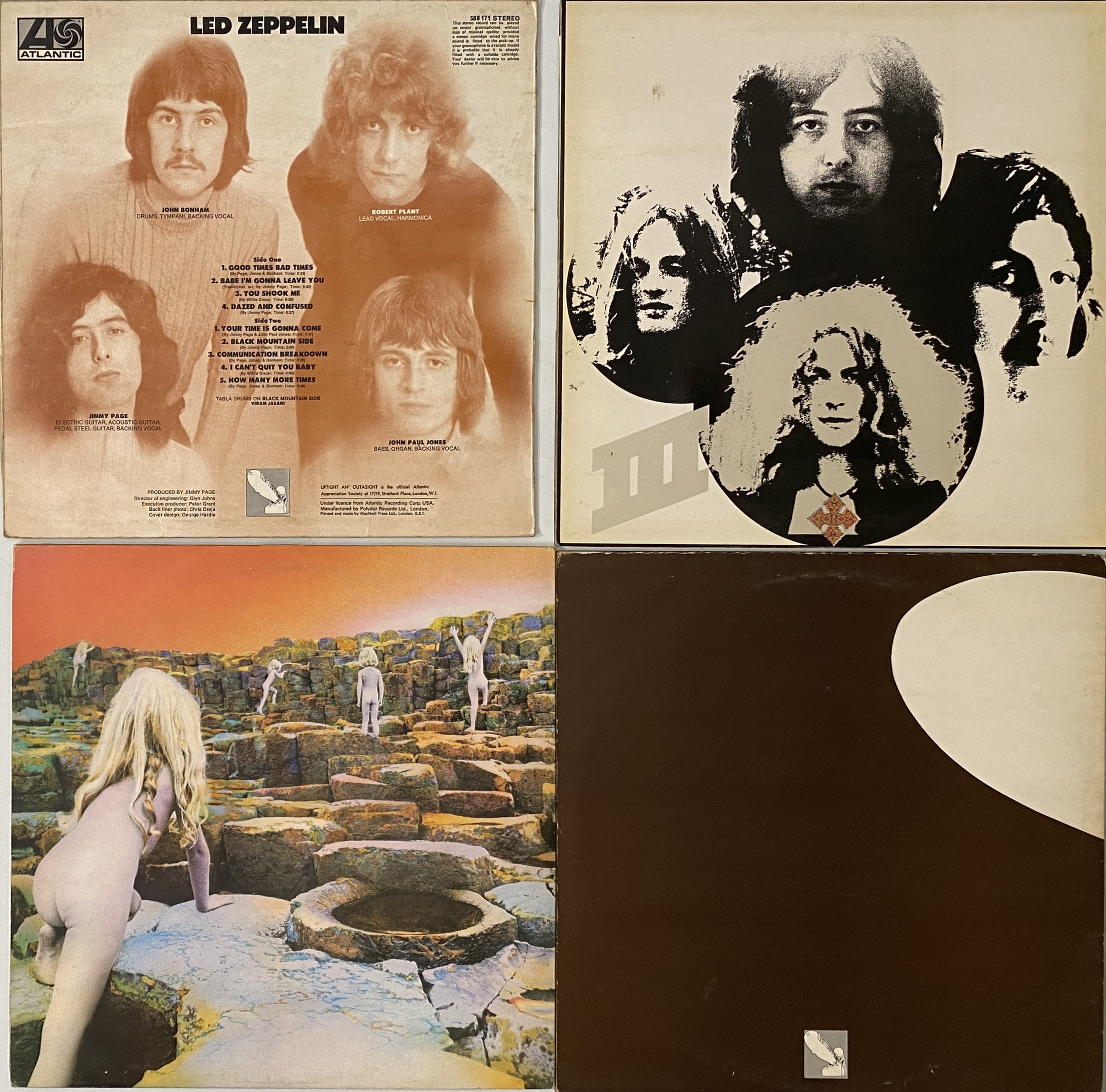 Lot 1013 - LED ZEPPELIN - LP PACK