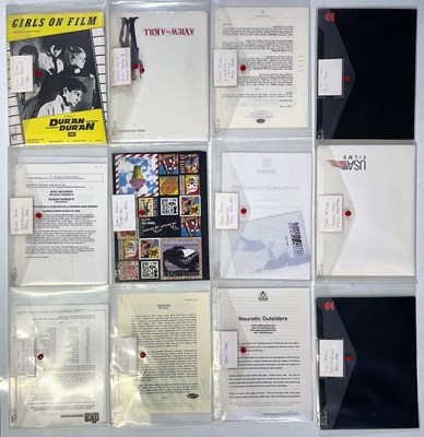 Lot 500 - DURAN DURAN - PRESS PACKS COLLECTION.