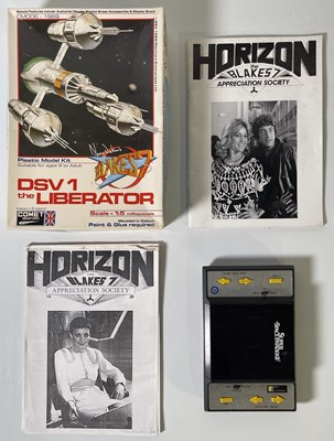 Lot 34 - TOYS - SUPER SPACE INVADERS CONSOLE / BLAKES 7 COMET MODEL KIT.