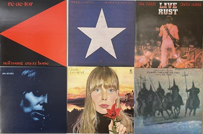 Lot 1036 - NEIL YOUNG / JONI MITCHELL - LP COLLECTION