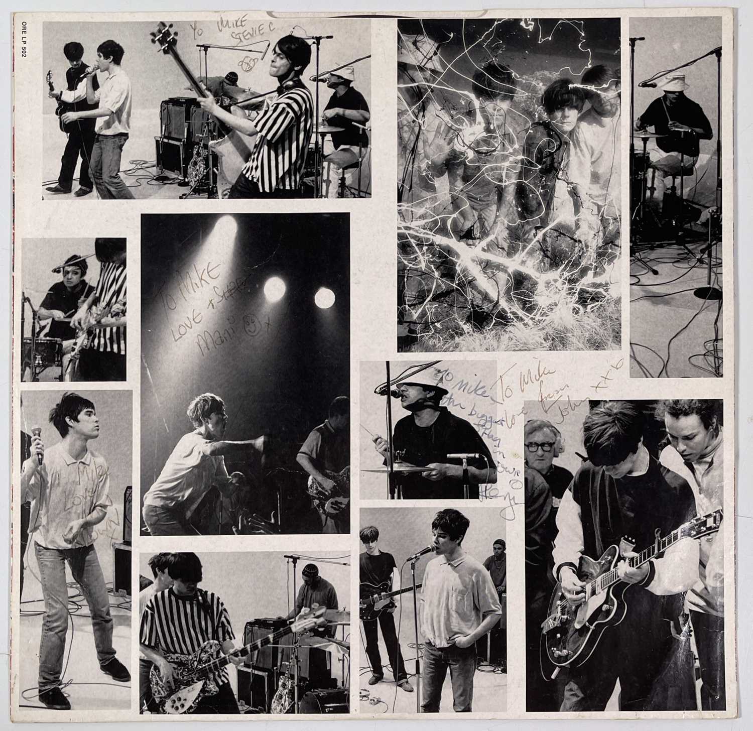 Lot 514 - THE STONE ROSES - FULLY SIGNED COPY OF THE