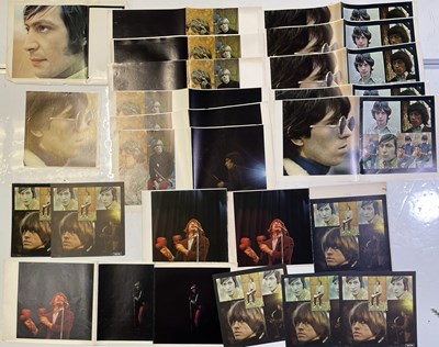 Lot 303 - THE ROLLING STONES - ORIGINAL PROOF IMAGES FOR 'BIG HITS..' BOOKLET.