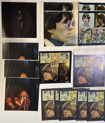 Lot 304 - THE ROLLING STONES - ORIGINAL PROOF IMAGES FOR 'BIG HITS..' BOOKLET.