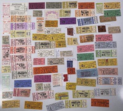 Lot 148 - CONCERT TICKET COLLECTION - US TICKETS FOR 60S-80S CLASSIC ROCK AND POP.