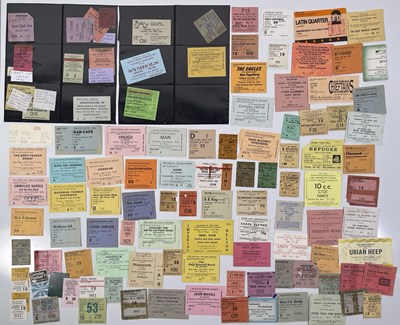 Lot 151 - CONCERT TICKET ARCHIVE - 60S-80S UK ROCK AND POP.