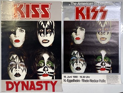 Lot 274 - KISS - ORIGINAL CONCERT  / PROMO POSTER.