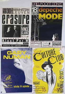 Lot 275 - 1980S CONCERT POSTERS INC DEPECHE MODE.