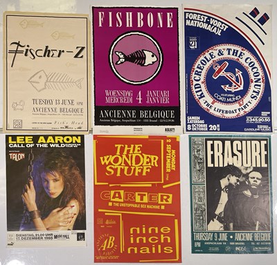 Lot 276 - 1980S CONCERT POSTER COLLECTION.