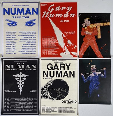 Lot 280 - GARY NUMAN - CONCERT / POSTER COLLECTION.