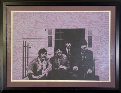 Lot 425 - THE BEATLES - LIMITED EDITION JAN OLOFSSON PRINT.