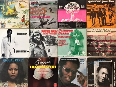 Lot 617 - REGGAE SINGLES - PICTURE SLEEVES.