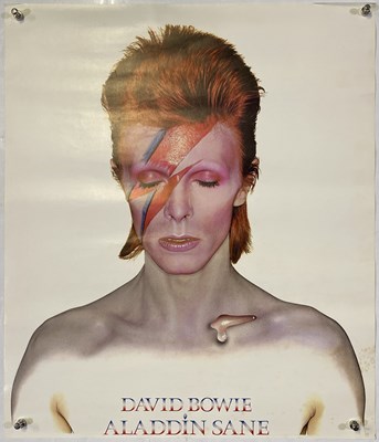 Lot 451 - DAVID BOWIE - ORIGINAL ALADDIN SANE PROMOTIONAL POSTER.