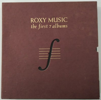 Lot 946 - ROXY MUSIC - THE FIRST 7 ALBUMS LP BOX SET (1981 - POLYDOR/EG - EGBS 1)