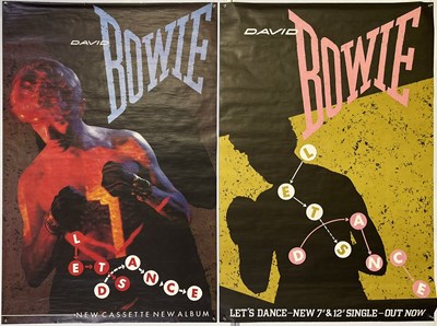 Lot 453 - DAVID BOWIE - LET'S DANCE POSTER COLLECTION.