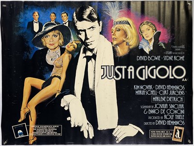 Lot 2310466 - DAVID BOWIE - JUST A GIGOLO (1978) ORIGINAL QUAD POSTER.