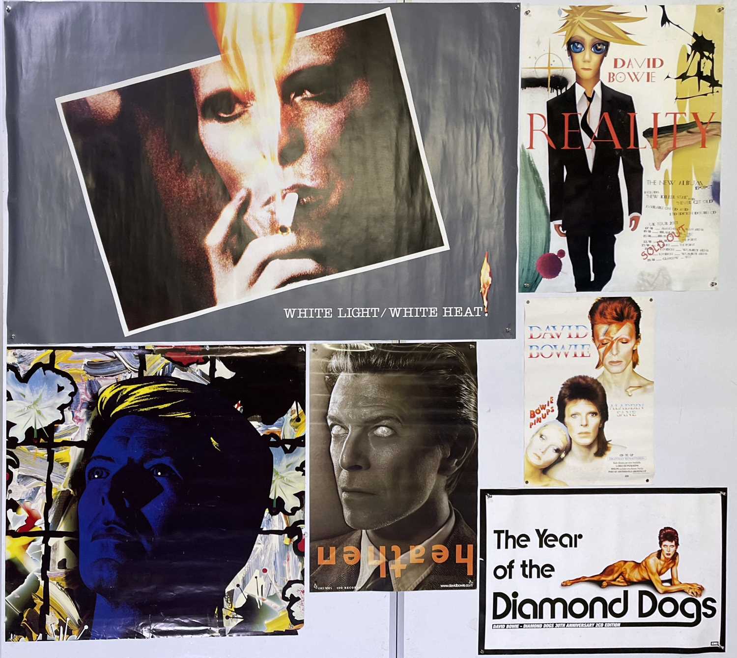 Lot 477 - DAVID BOWIE - COMMERCIAL / PROMO POSTER COLLECTION.