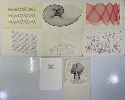 Lot 286 - ICA / COMPUTING - 1968 FOLIO OF PRINTS FROM CYBERNETIC SERENDIPITY.