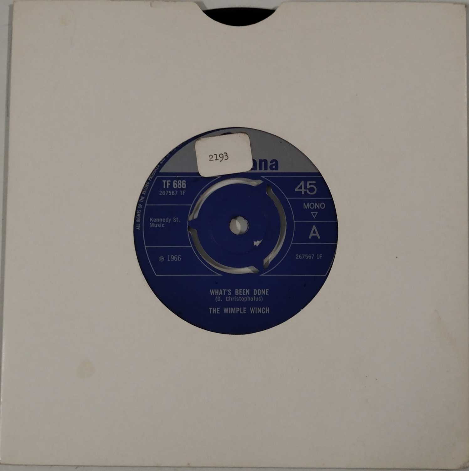 Lot 960 - THE WIMPLE WINCH - WHAT'S BEEN DONE 7" (TF 686)