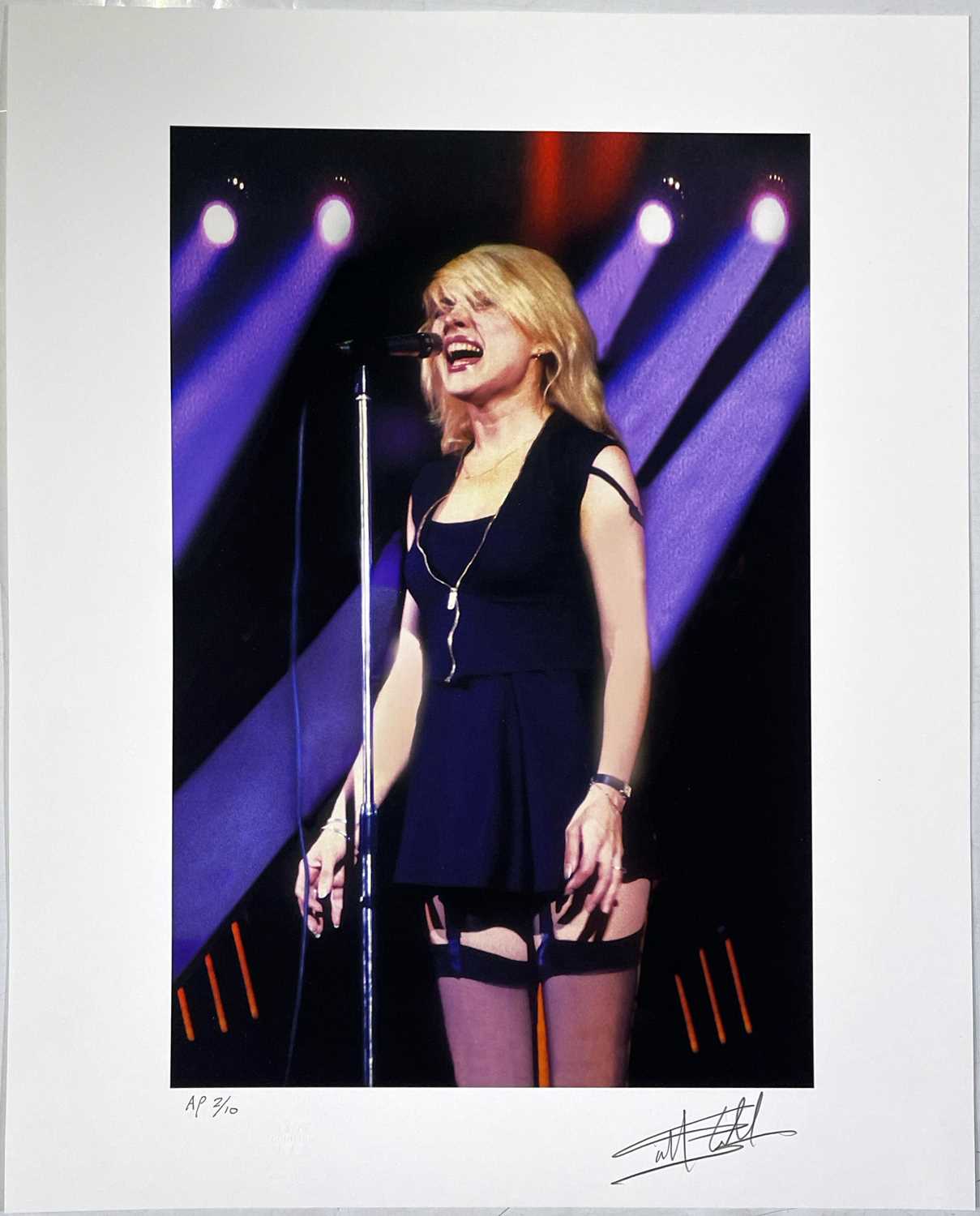 Lot 243 - MARTYN GODDARD - ARTIST PROOF PRINT - DEBBIE HARRY/BLONDIE, 1978.