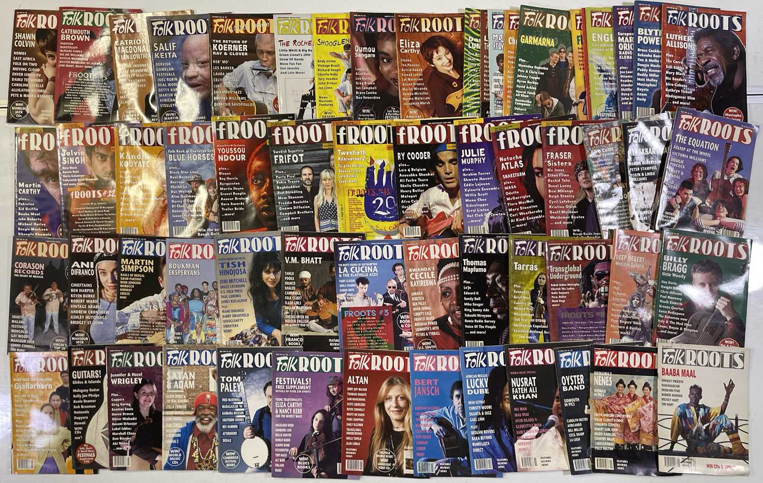 Lot 118 - LARGE COLLECTION OF FOLK ROOTS MAGAZINE