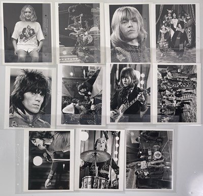 Lot 178 - THE BEATLES / THE ROLLING STONES - MIKE RANDOLPH - ROCK N ROLL CIRCUS VINTAGE PHOTOGRAPHS.