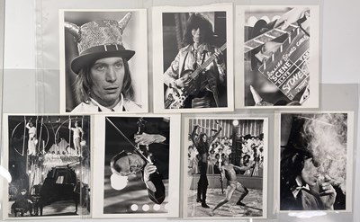 Lot 181 - THE BEATLES / THE ROLLING STONES - MIKE RANDOLPH - ROCK N ROLL CIRCUS VINTAGE PHOTOGRAPHS.