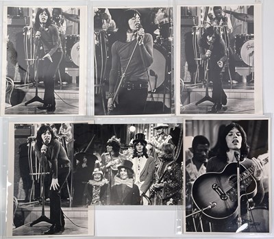 Lot 182 - THE BEATLES / THE ROLLING STONES - MIKE RANDOLPH - ROCK N ROLL CIRCUS VINTAGE PHOTOGRAPHS.