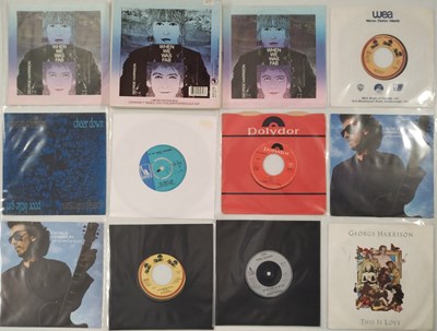 Lot 1097 - GEORGE HARRISON AND RELATED - 7" COLLECTION