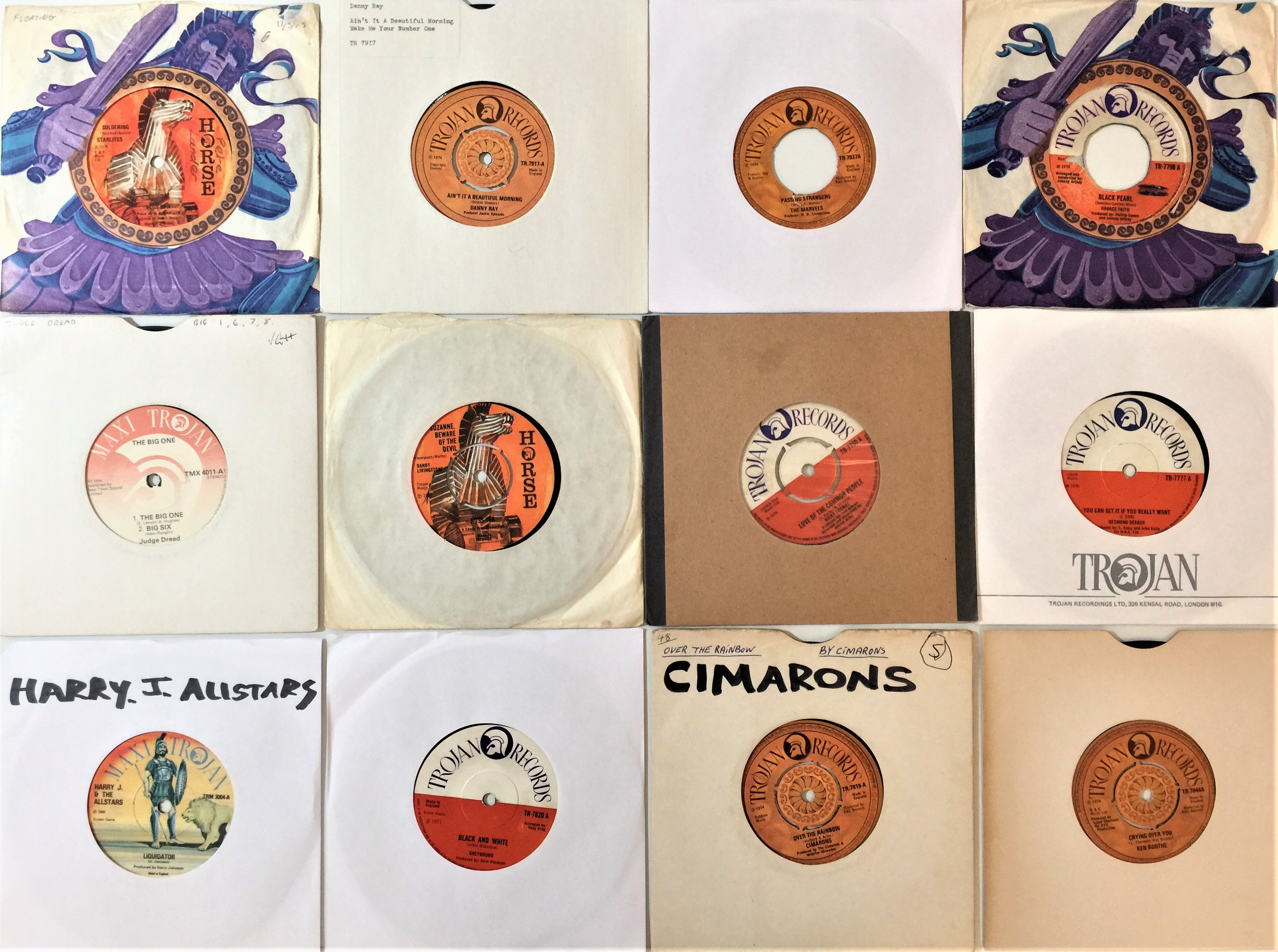 Lot 628 - TROJAN RECORDS 7