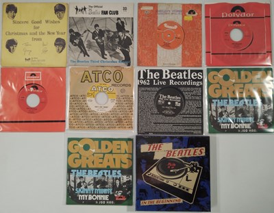 Lot 1103 - THE BEATLES - 7" RARITIES/ EARLY RELEASES PACK