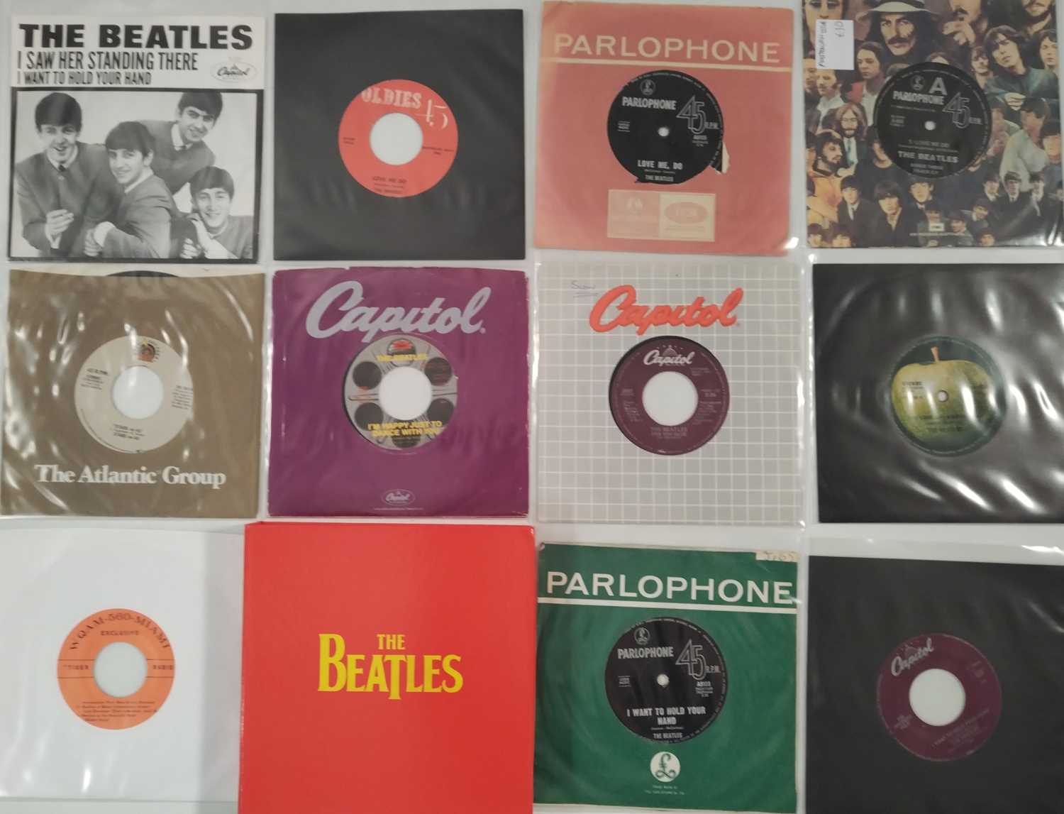 Lot 1106 - THE BEATLES - 7" COLLECTION (REST OF WORLD PRESSINGS)