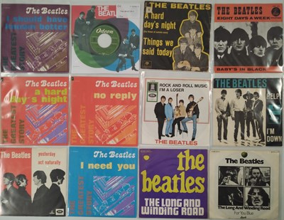 Lot 1107 - THE BEATLES - 7" COLLECTION (EUROPEAN PRESSINGS)