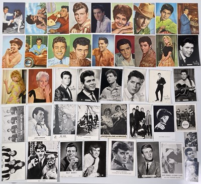 Lot 83 - ORIGINAL 1960S PROMOTIONAL POSTCARD COLLECTION.