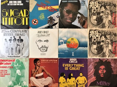 Lot 649 - JAMAICAN ISSUED 7" REGGAE / UK PIC SLEEVES