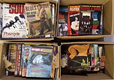 Lot 85 - MUSIC MAGAZINES INC SOUL / STRAIGHT NO CHASER / BLACK MUSIC.