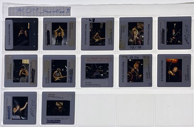 Lot 252 - THE ANDRE CSILLAG COLLECTION - AC/DC COLOUR SLIDES WITH COPYRIGHT.