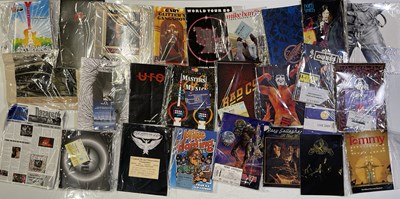 Lot 152 - ROCK / HARD ROCK PROGRAMME COLLECTION - SOME WITH TICKETS