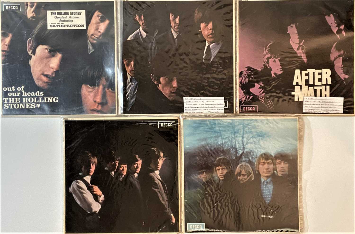 Lot 290 - THE ROLLING STONES LPs - 60s UK ORIGINALS