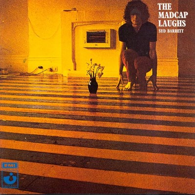 Lot 293 - PINK FLOYD/SYD BARRETT INTEREST - THE ORIGINAL PAINTED WOODEN FLOORBOARDS FROM MADCAP LAUGHS ALBUM COVER.