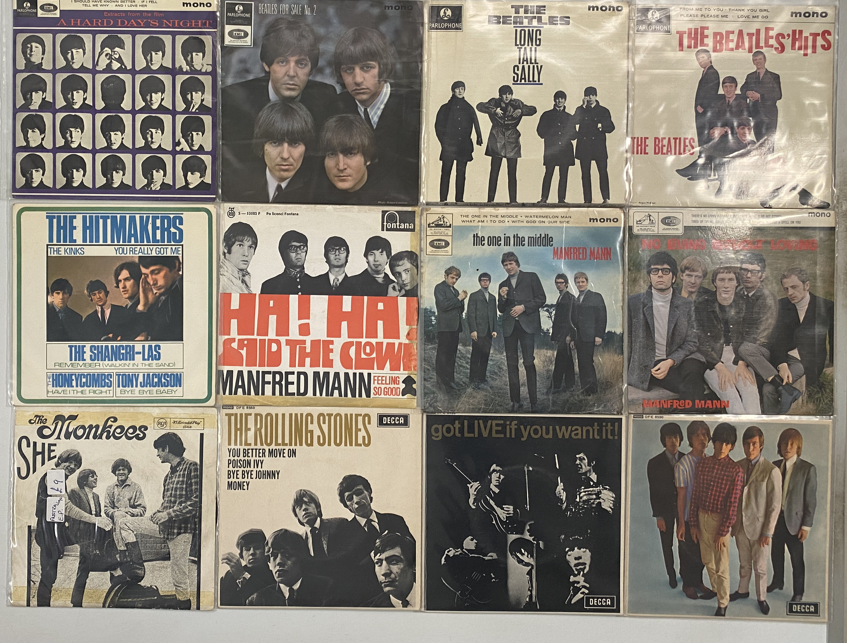 Lot 1214 - 60s - EP COLLECTION