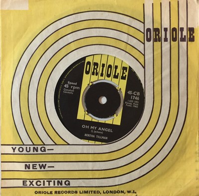 Lot 233 - ORIOLE UK 7" - BERTHA TILLMAN - OH MY ANGEL / LOVIN' TIME (45-CB 1746)