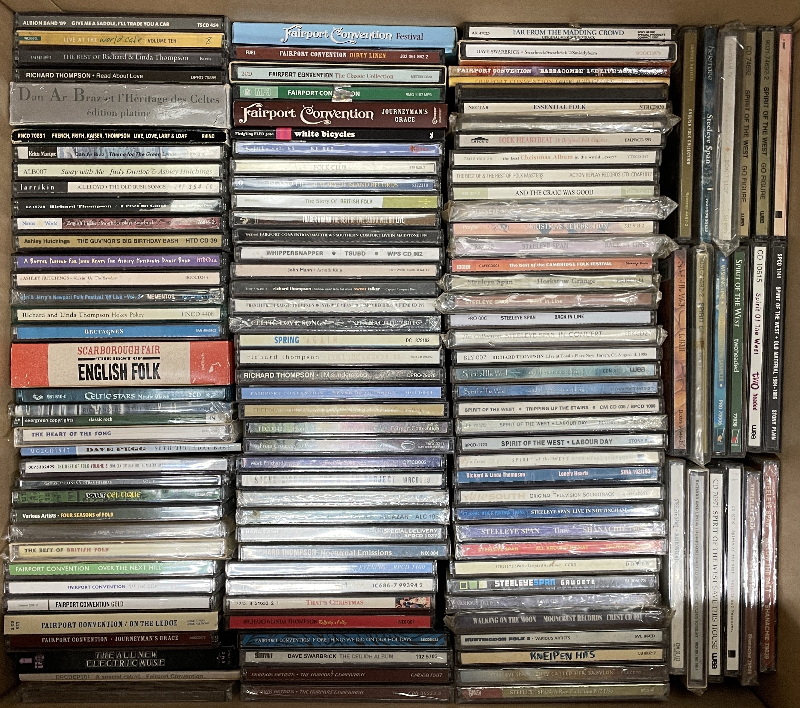 Lot 1288 - FOLK / ROCK - CD COLLECTION