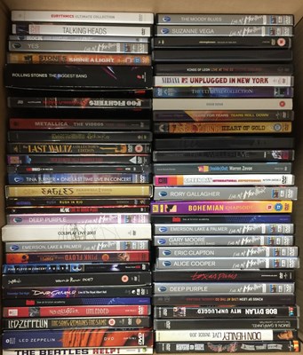 Lot 1307 - DVDs (MUSIC & FILM)