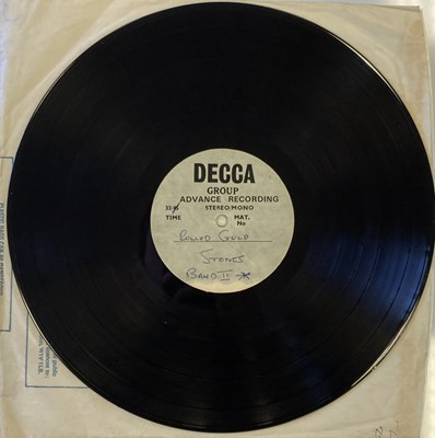 Lot 297 - THE ROLLING STONES - ROLLED GOLD 10"  DECCA ACETATE RECORDING (DIFFERENTLY SEQUENCED TRACKS)