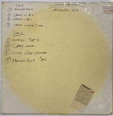 Lot 298 - THE ROLLING STONES - ATLANTIC STUDIOS ACETATE LP (WITH PROPOSED TRACKS FOR 'EL MACAMBO' SIDE LOVE YOU LIVE)